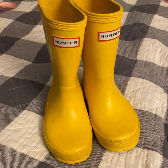 Hunter Other - Toddler Yellow Hunter Rain boots